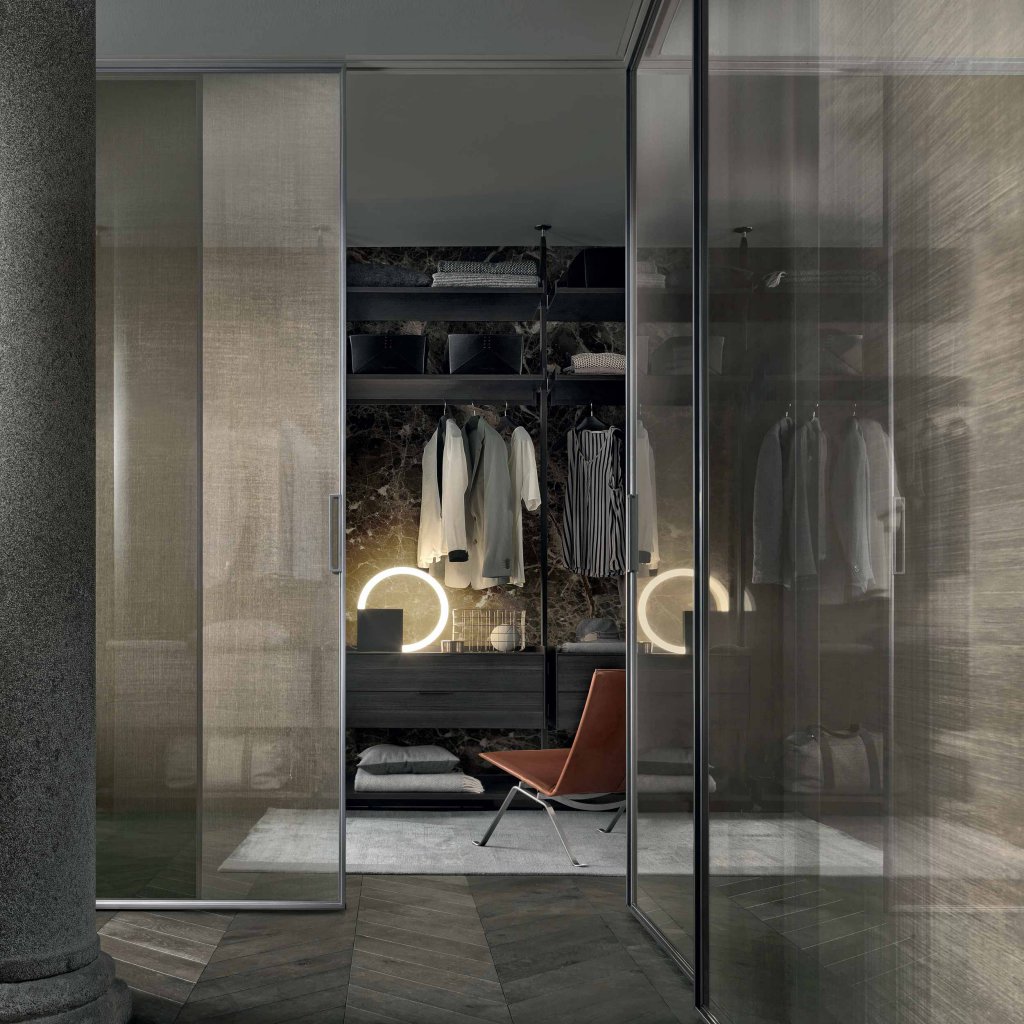 Velaria modern sliding doors | Rimadesio