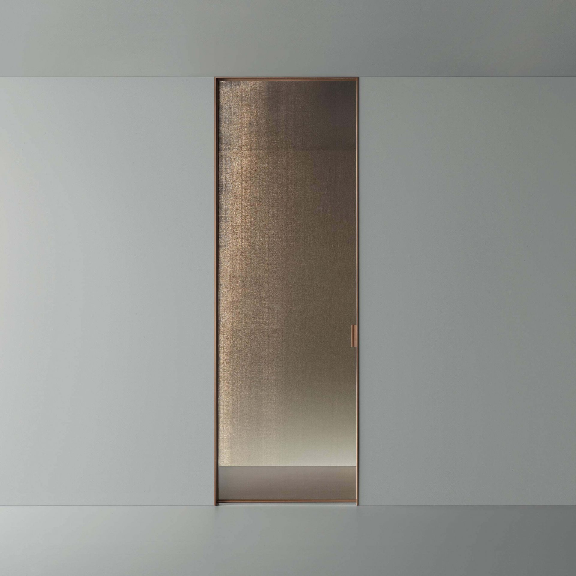 Vela sliding door for pocket systems