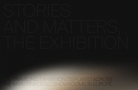 Stories and Matters, die Fotoausstellung in den besten Showrooms Europas