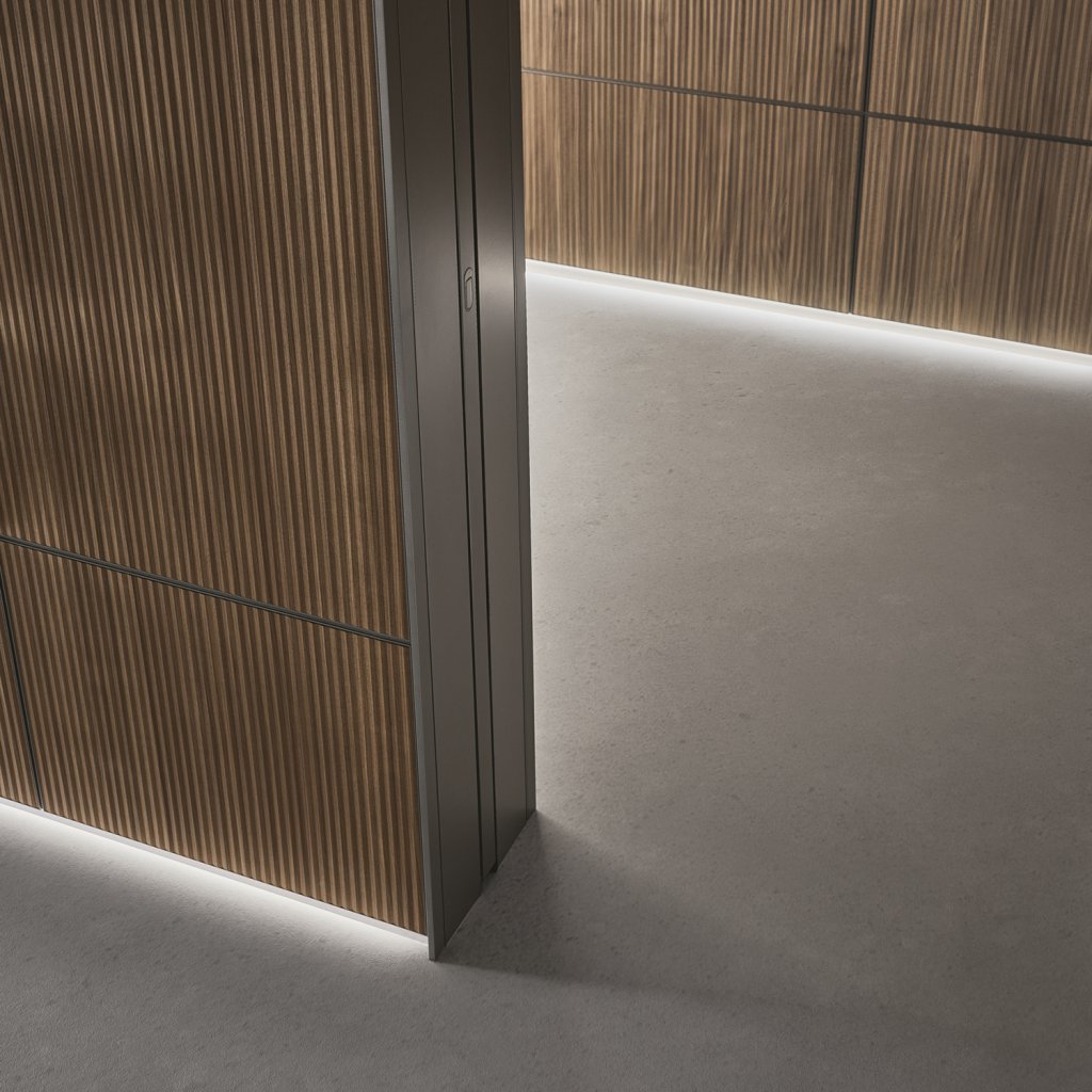 Modulor sistema boiserie di design zona giorno | Rimadesio