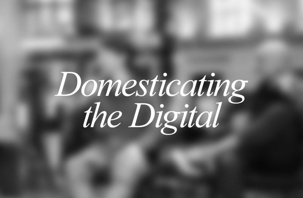 Design talk: Цифровые технологии для дома
