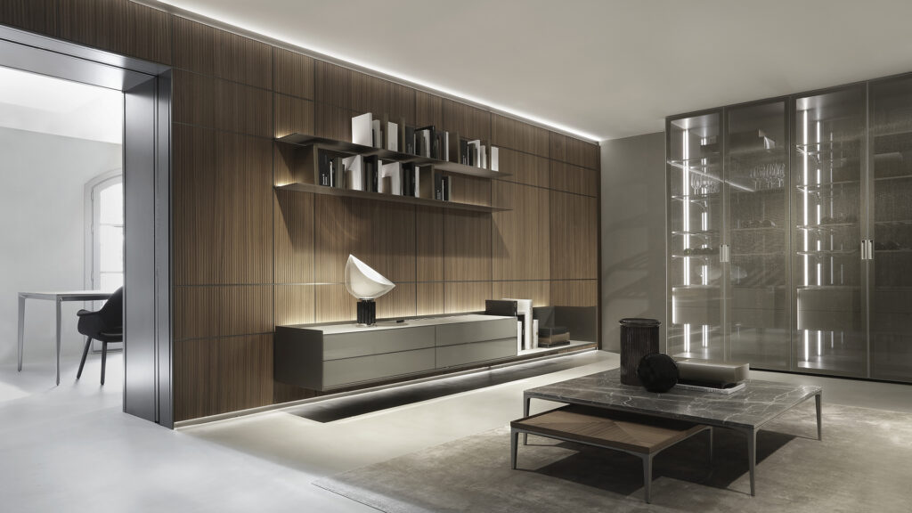 The renovated Marbella showroom - rimadesio